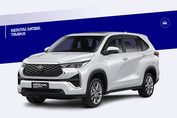 Innova Zenix untuk rental mobil Timika